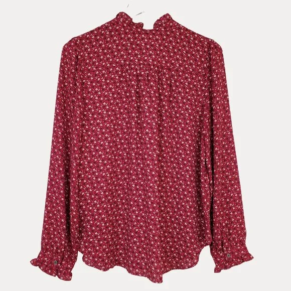 LOFT Ruffle Blouse - Picture 3 of 3